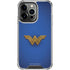 DC Comics Wonder Woman Movie Emblem iPhone 14 Pro Clear Case